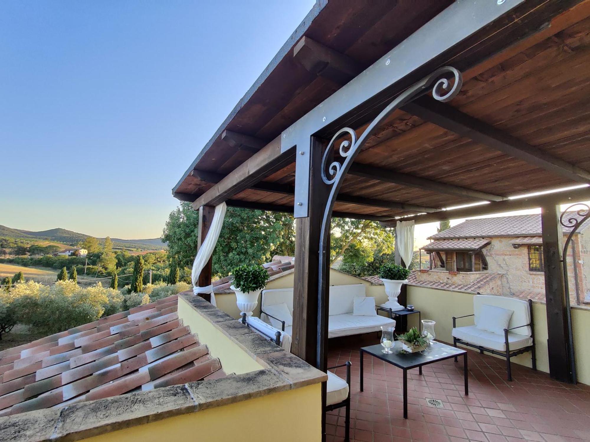 Agriturismo Il Raduno - Max Lelli Marsiliana Bagian luar foto